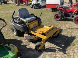 (4)HUSTLER RAPTOR ZERO-TURN MOWER