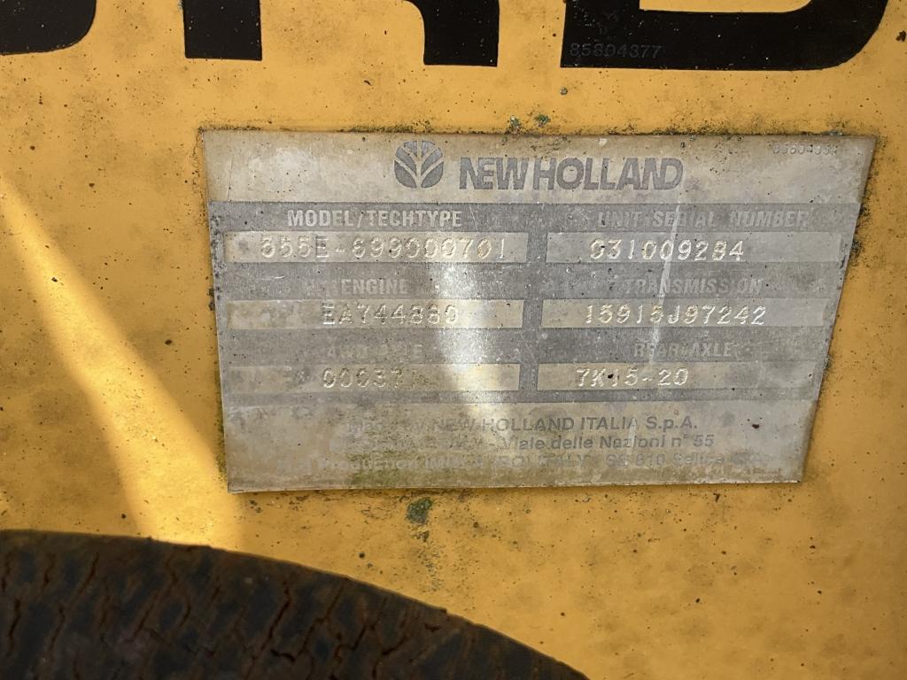 (75)NEW HOLLAND FORD 555E BACKHOE