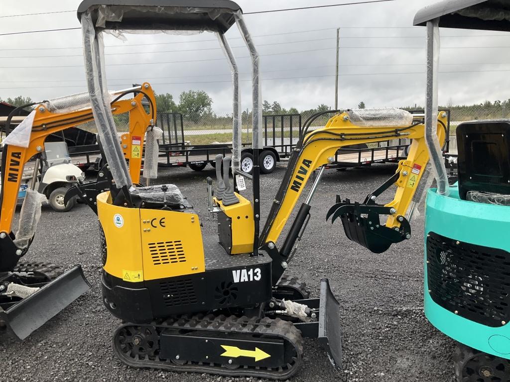 (93)UNUSED MIVA VA13 MINI EXCAVATOR