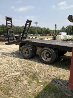 (738)25' CAR HAULER TRAILER - NO TITLE