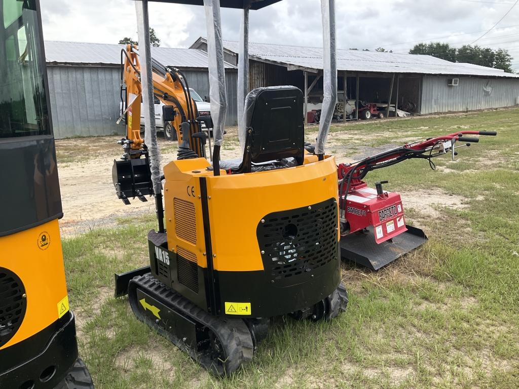 (17)NEW MIVA VA15 MINI EXCAVATOR