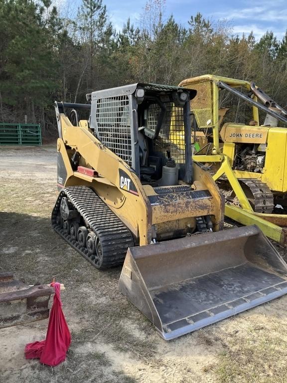 (211)CAT 257 TRACK SKID STEER