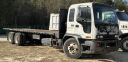 (233)2007 CHEVROLET T8500 FLAT BED TRUCK