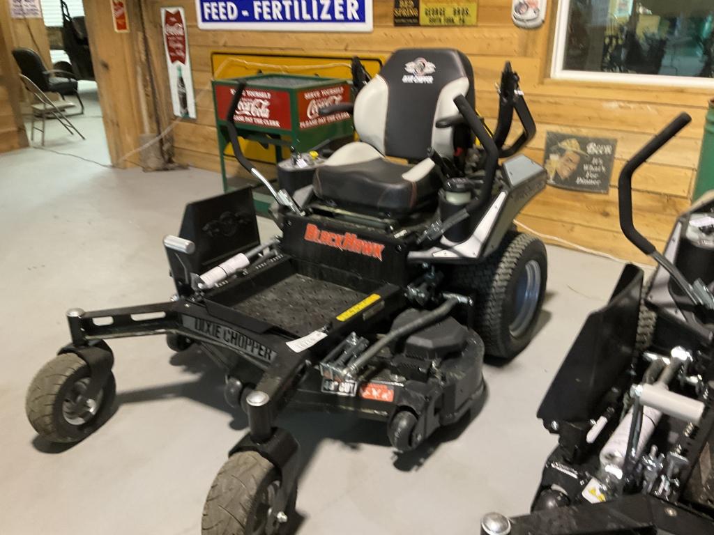 (79)DIXIE CHOPPER BLACK HAWK HP ZERO TURN MOWER