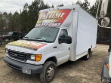 2005 FORD E35 BOX TRUCK