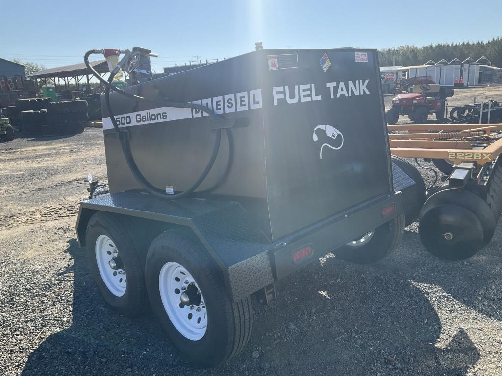 (557)2023 IND. AMERICA 500GAL. FUEL TRAILER