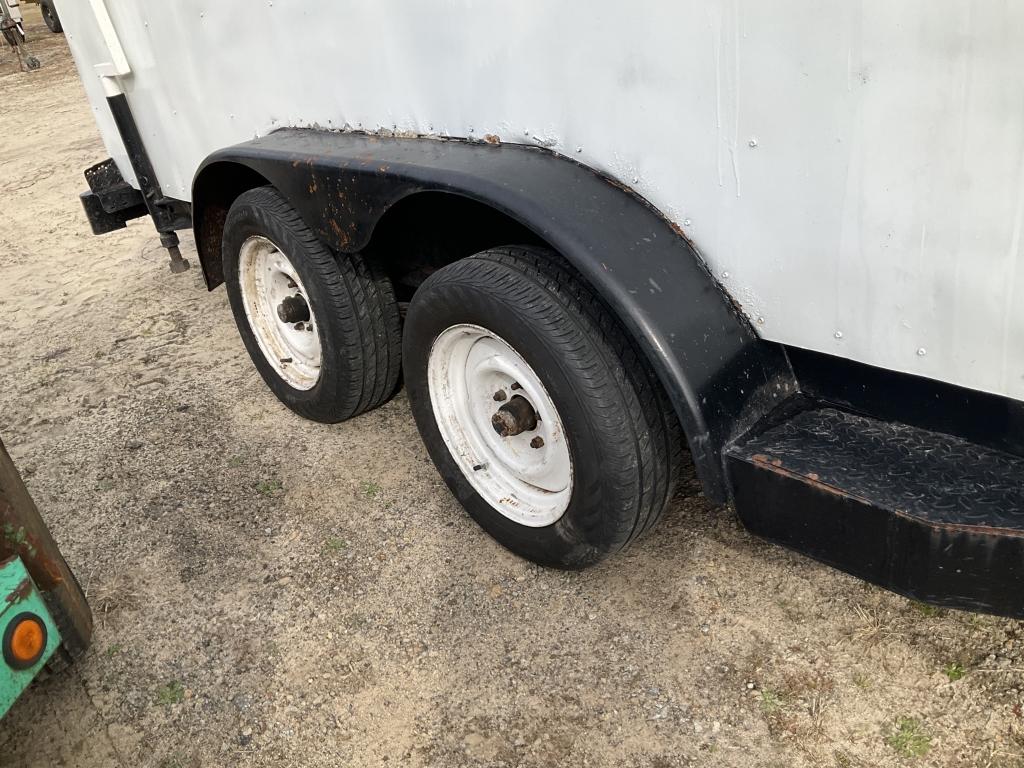 (1015)1993 ROAD CLIPPER 7X16 ENCLOSED TRAILER - NT