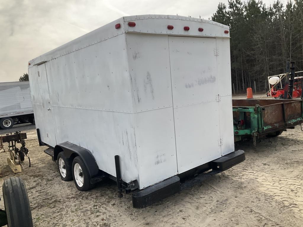 (1015)1993 ROAD CLIPPER 7X16 ENCLOSED TRAILER - NT