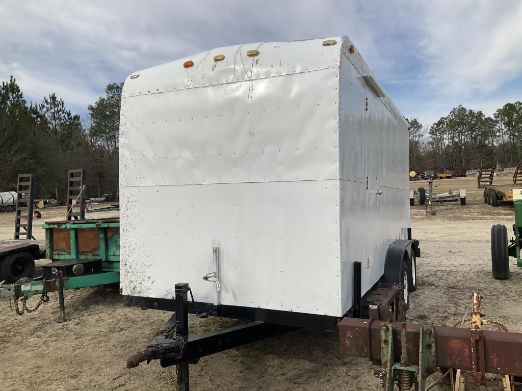 (1015)1993 ROAD CLIPPER 7X16 ENCLOSED TRAILER - NT