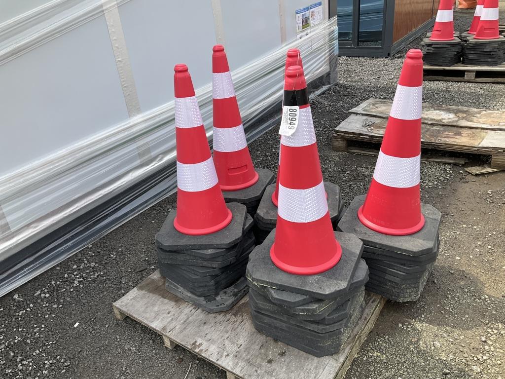 (448)UNUSED TRAFFIC CONES - 50QTY