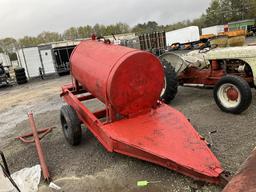 (435)APP. 300GAL. FUEL TANK ON TRAILER