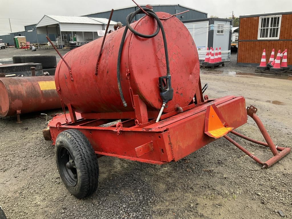 (435)APP. 300GAL. FUEL TANK ON TRAILER