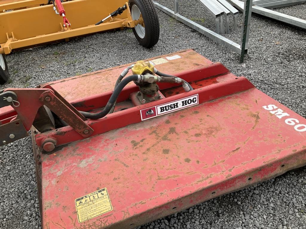 (504)BUSH HOG SM60 DITCH BANK CUTTER