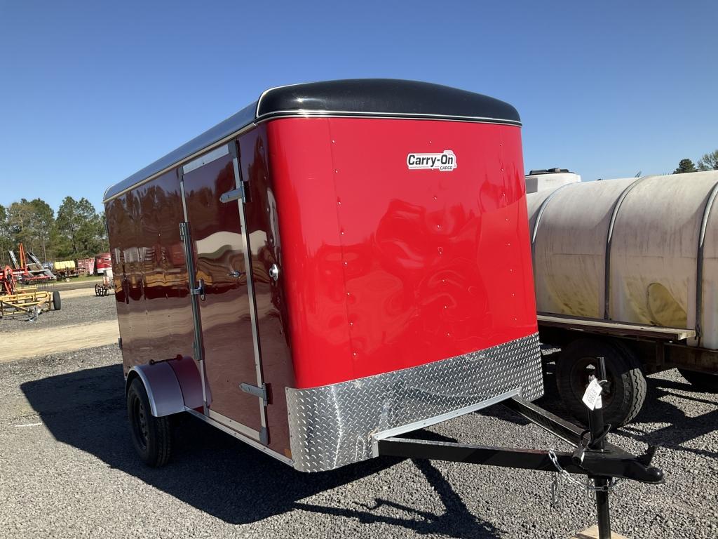 (704)2024 CARRY-ON 6 X 12 ENCLOSED TRAILER