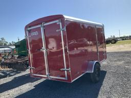 (704)2024 CARRY-ON 6 X 12 ENCLOSED TRAILER