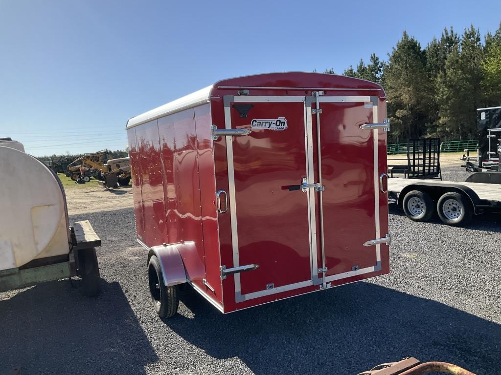 (704)2024 CARRY-ON 6 X 12 ENCLOSED TRAILER