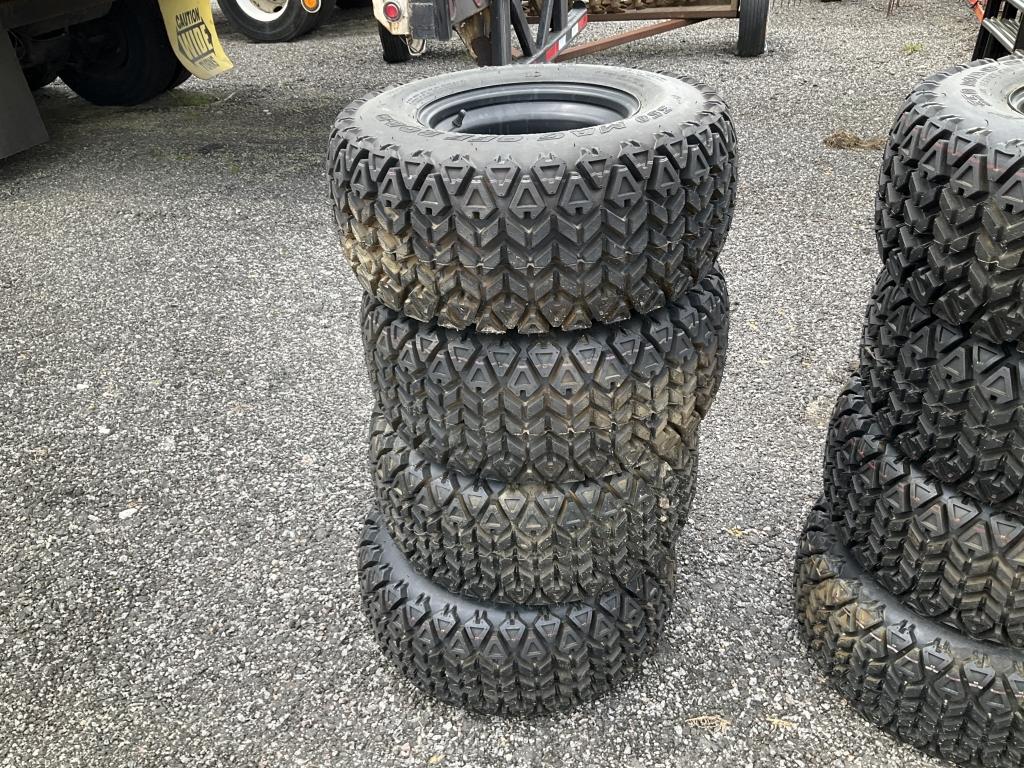 (736) - (4)25X10.00-12NHS ATV TIRES/RIMS