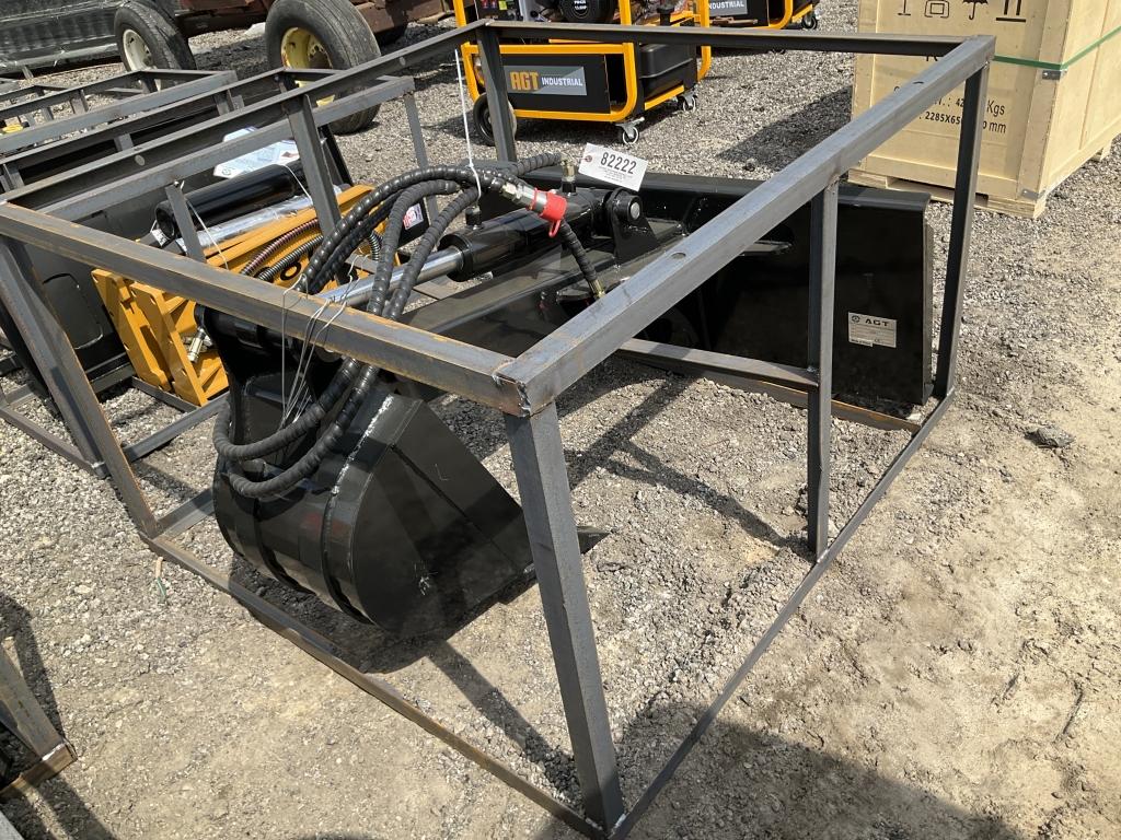 (1085)UNUSED AGT SKID STEER BACKHOE ATTACHMENT