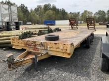 8 X 25 CAR HAULER TRAILER - NO TITLE