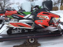 2014 Polaris Indy 800 SPLE snowmobile, electric start