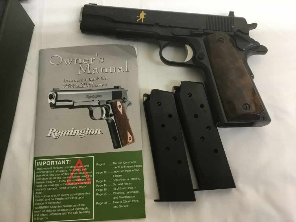 Remington 200th Anniversary Remington 45 ACP Pistol - NIB