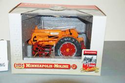 Minneapolis Moline Model U Tractor w/"CQ" 2-row Cultivator