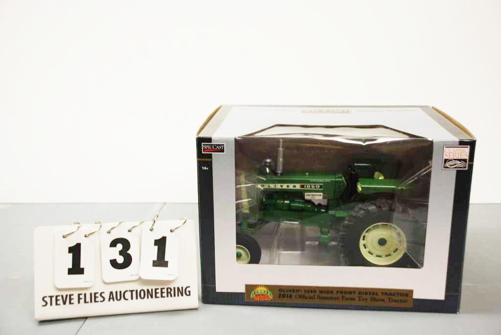 Oliver 1850 Diesel WF Tractor - SpecCast - Classic Series