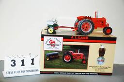 1951 J.I. Case "DC" Tractor w/Case Grain Drill