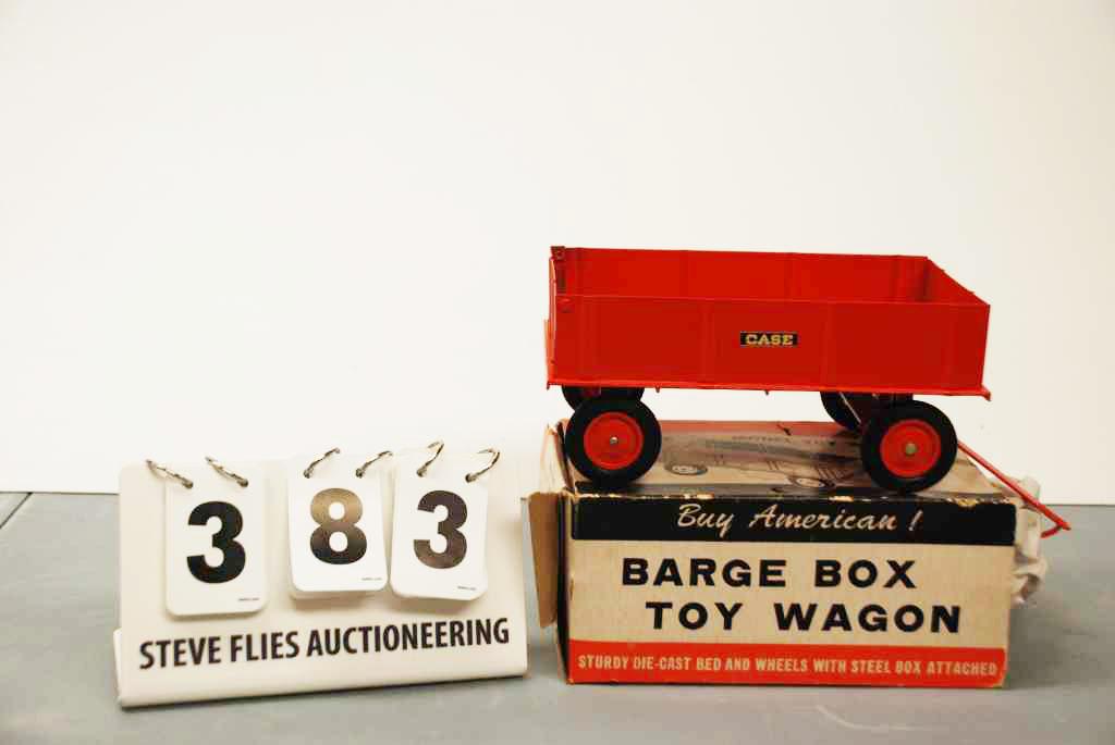 Miniature Barge Box Toy Wagon - Buy American! - Ertl