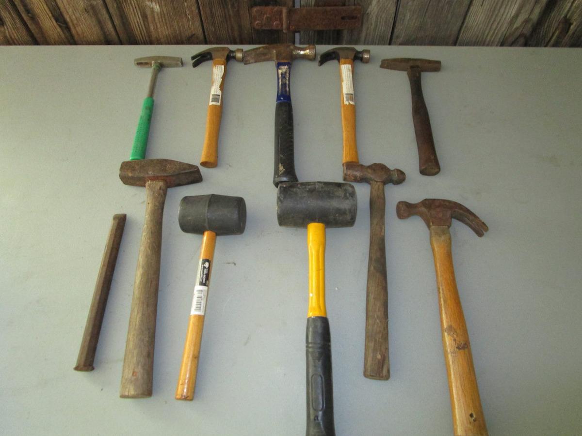 Large Lot of Misc. Hammers