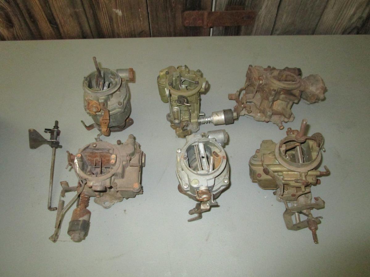 Lot of Old Carburators