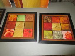 Lot of Decorative Pictures and Frames