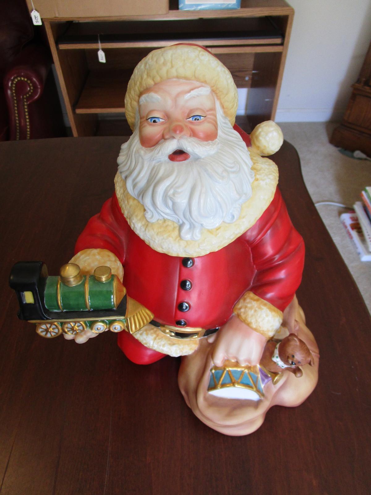 The Franklin Mint "The Night Before Christmas" Cookie Jar