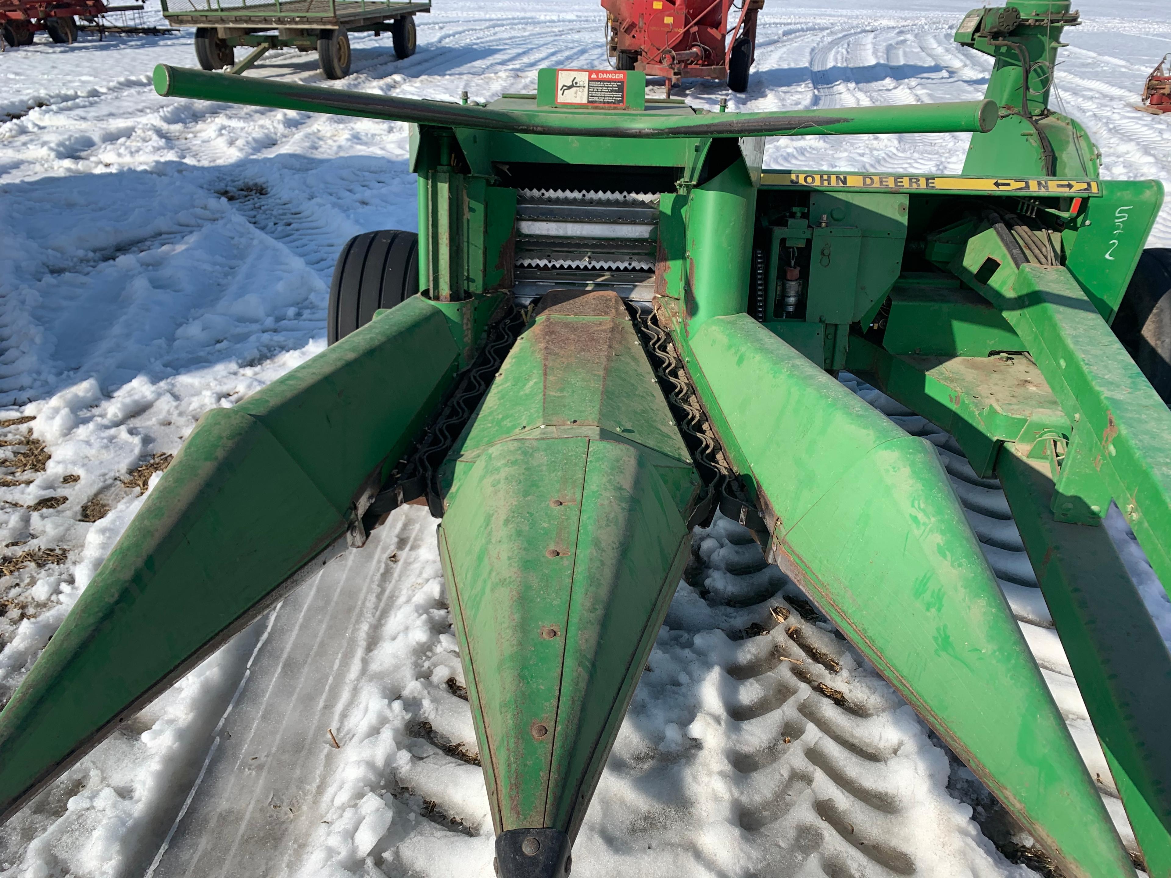 John Deere 3970 Forage Chopper w/ 3 Yr. Old 2 Row Narrow Corn Head