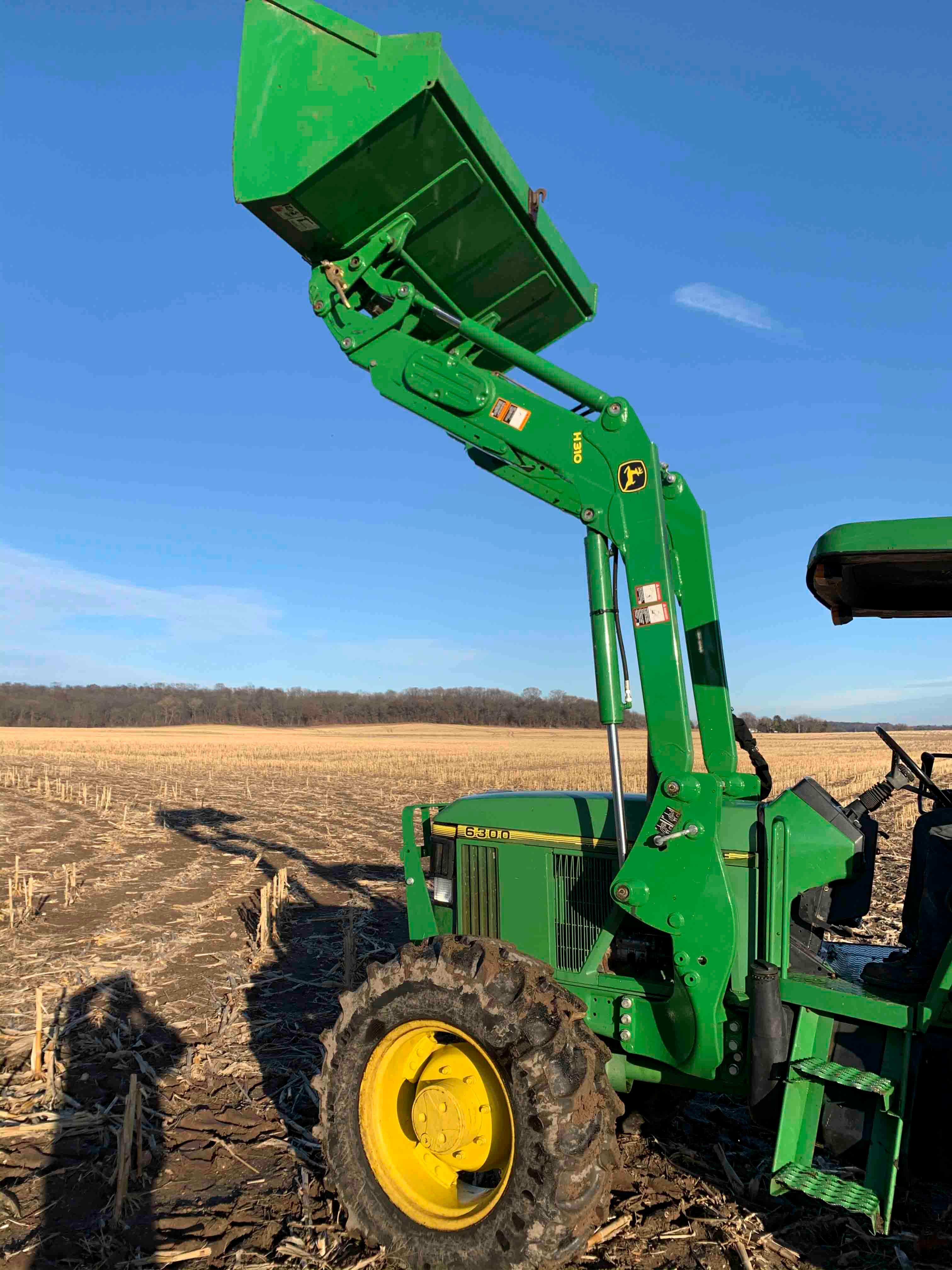 John Deere 6300 Turbo Tractor, MFWD