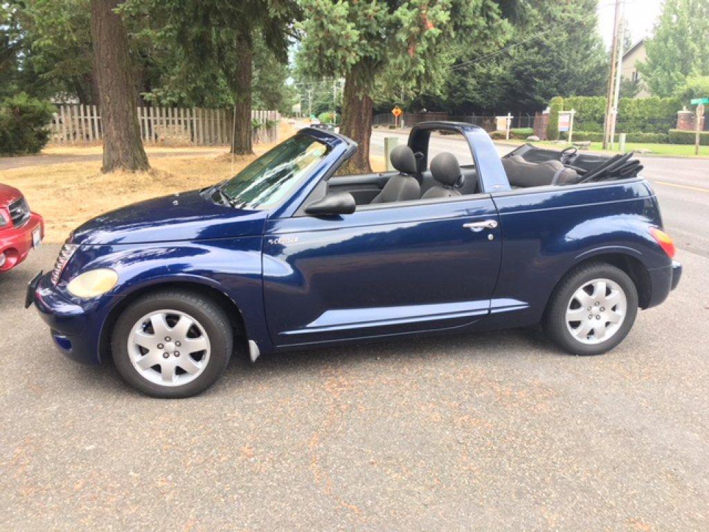 2005 Chrysler PT Cruiser Convertible NO RESERVE