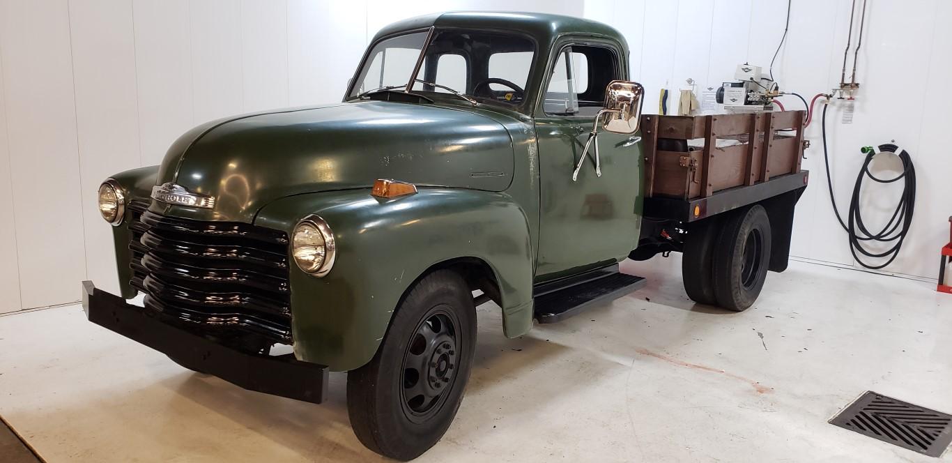 1953 Chevrolet 5 Window Truck 3800