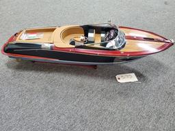 Lot 575- Riva Aquariva, 34”Lx10? Wx9”H NO RESERVE