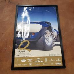 2008 Collector Edition "The Quail" Lodge Motorsports Revival Offical Poster from Carmel Valley, CA