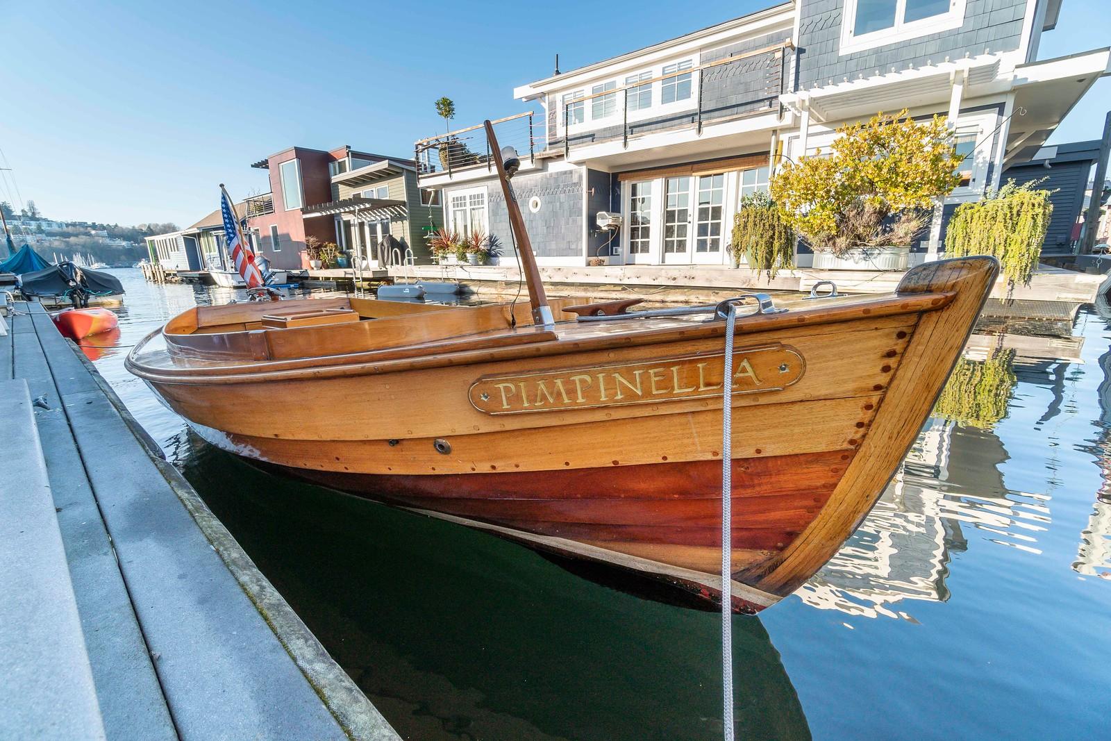 1961 Larsson 19’ Handmade Canal Boat “Pimpinella” NO RESERVE