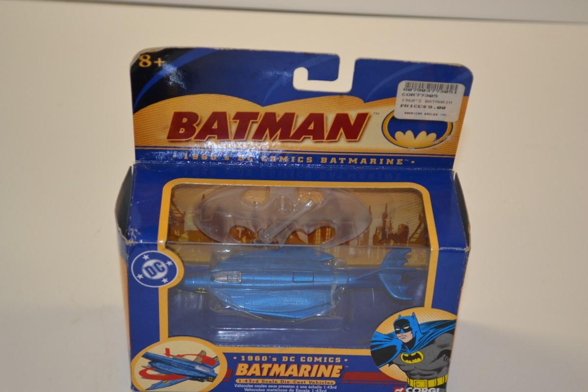 1960’s DC Comics Batmarine NO RESERVE 