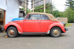 1978 Volkswagen Super Beetle Convertible NO RESERVE 