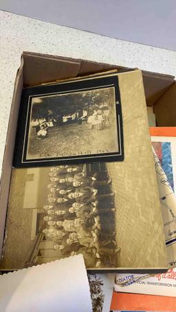 Flat of vintage photos