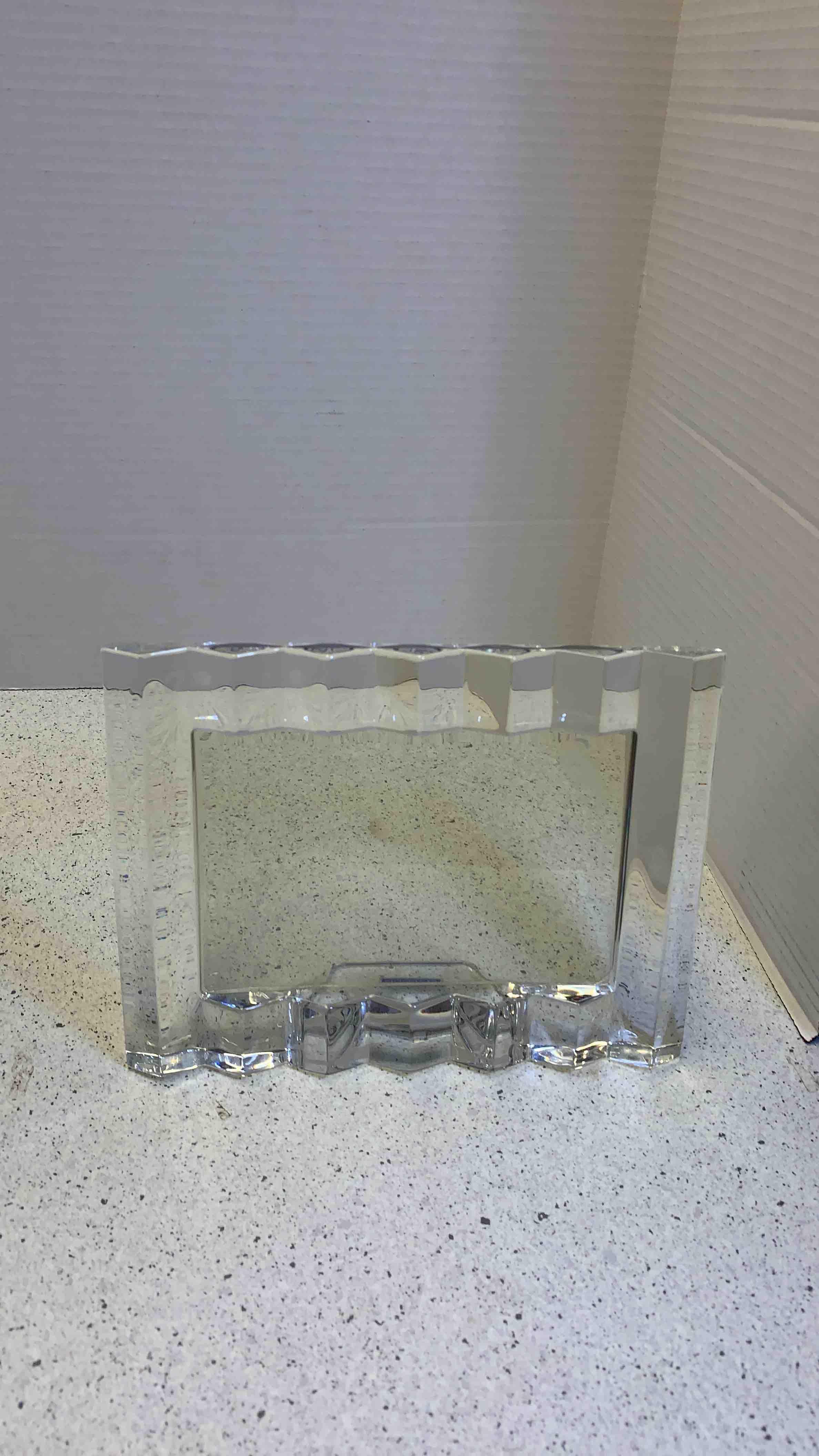 Waterford crystal picture frame and Mikasa candleholders