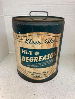 KLEER flow degreasing Advertising can