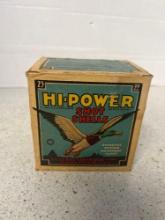 Box of vintage Hi Power 20 gauge shot gun shells No Shipping