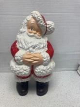 Vintage Atlantic Mold winking Santa