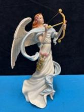 Lenox ivory classic lady figurine Christmas angle of love
