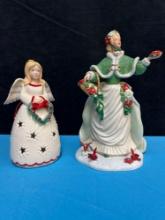 Lenox ivory classic lady figurine katherine Christmas princess