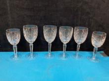Signed Waterford Crystal goblets